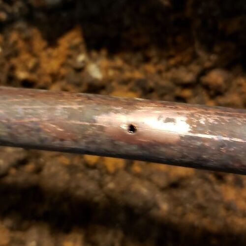 Copper Pinhole Leak